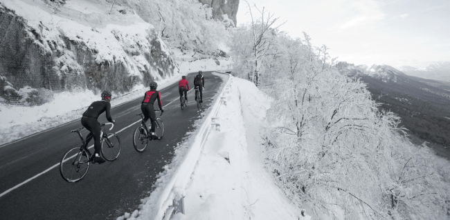 L'inverno va di corsa. 