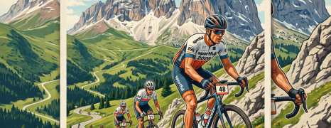 Sportful Dolomiti Race 2026 cycling event poster